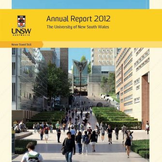 UNSW annual report cover