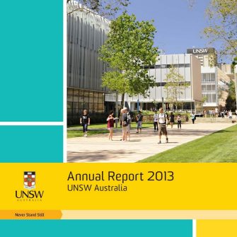 UNSW annual report cover
