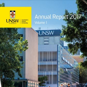 UNSW annual report cover
