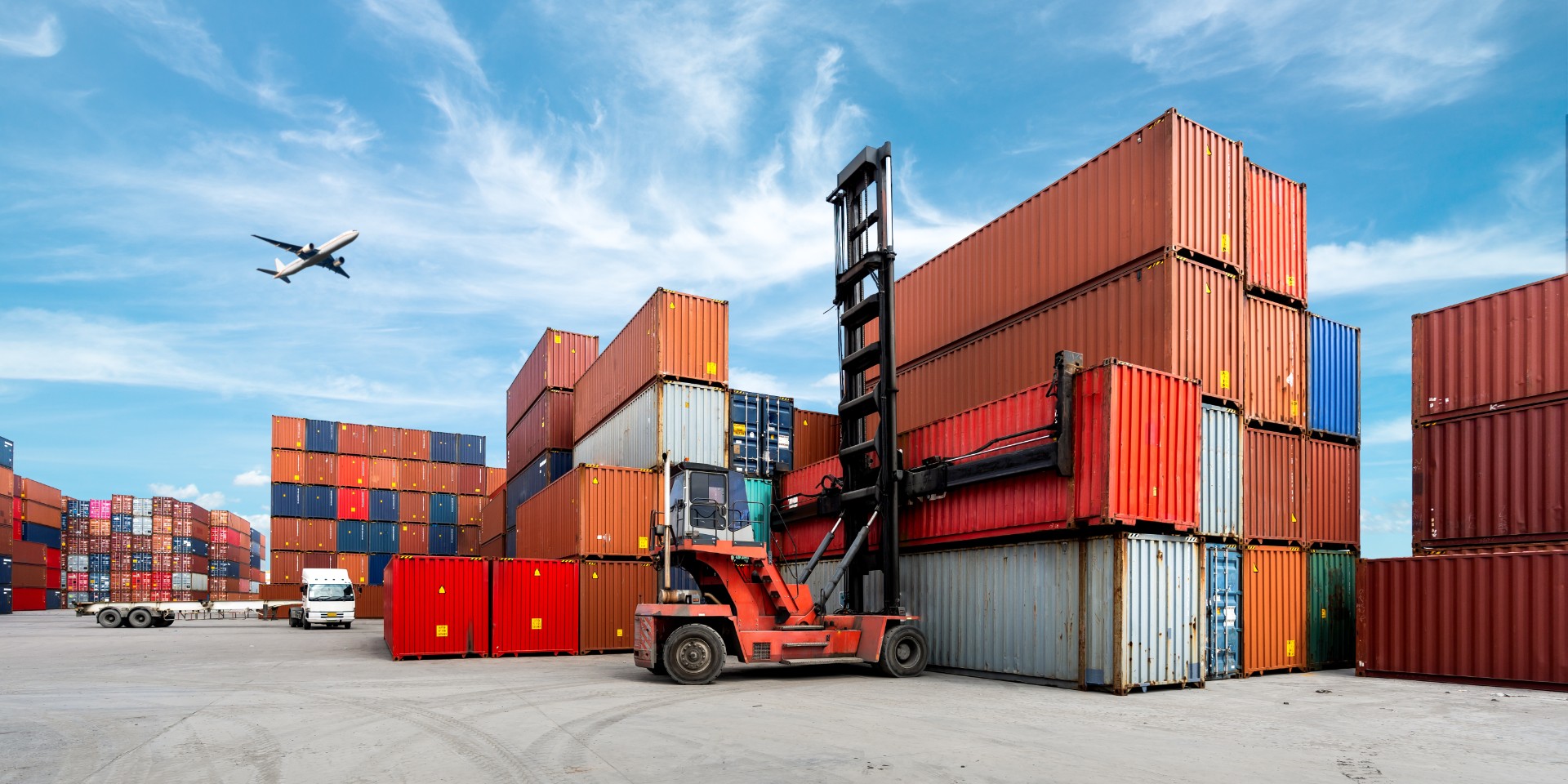 Container Cargo freight ship for Logistic Import Export