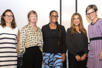 Professor Pauline Grosjean, Justice Jacqueline Gleeson, Angelica Ojinnaka, Professor Rosalind Dixon 