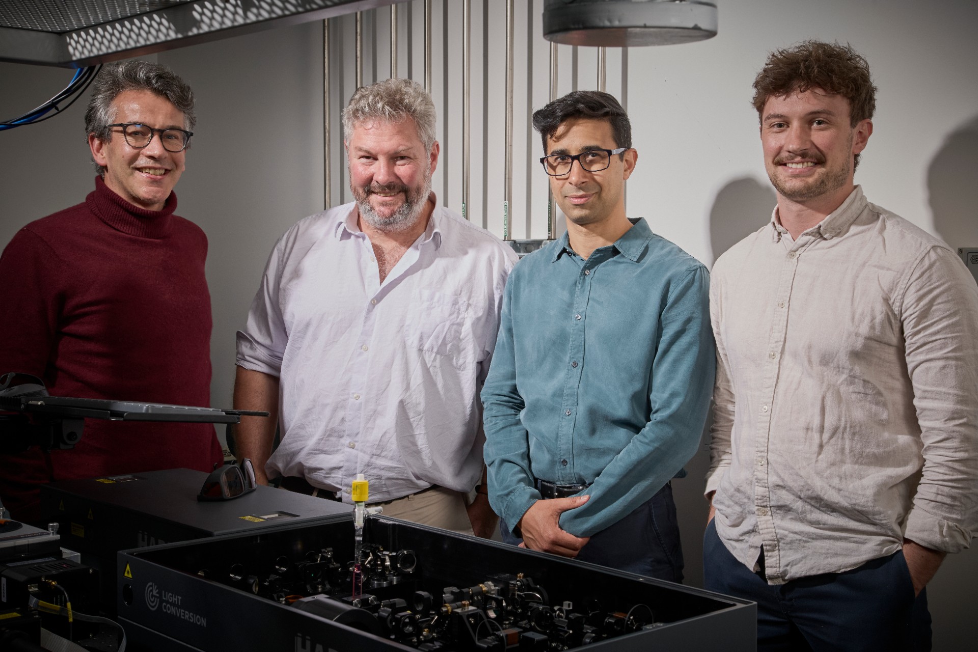 The Omega Silicon team: Ned Ekins-Daukes, Tim Schmidt, Murad Tayebjee , Ben Carwithen