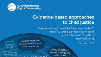 AHRC Evidence-based approaches to child justice