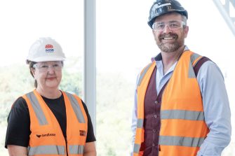 Powerhouse Museum CEO Lisa Havilah and UNSW Vice-Chancellor and President Professor Attila Brungs.