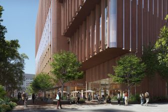 Artist impression render of G25 Education Building