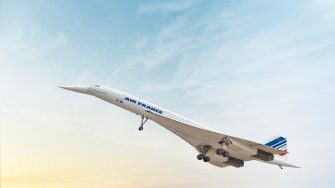 Sinsheim, Germany - October 12, 2024: Concord french plane in the technic museum in Sinsheim, Germany