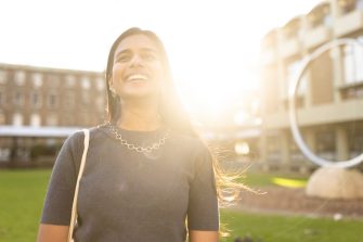 Students gathering at UNSW Sydney Kensington campus