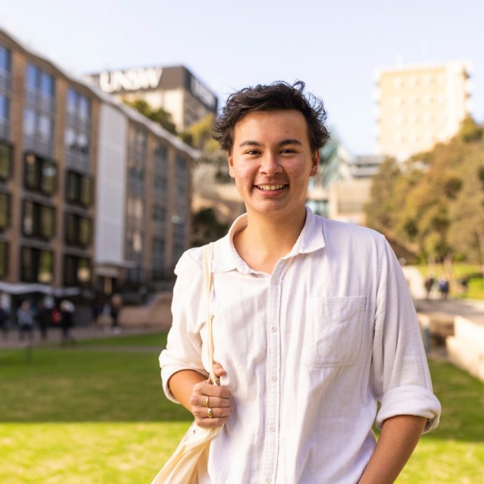 Students gathering at UNSW Sydney Kensington campus
