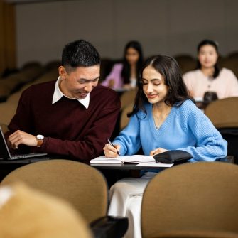 Students at UNSW Sydney Kensington campus