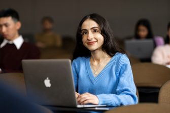 Students at UNSW Sydney Kensington campus