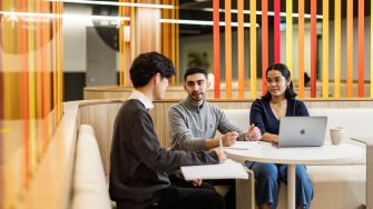 Students at UNSW Sydney Kensington campus