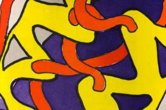 MSS 104/Folio 17-Papers of Billy Jones, ‘The spiral is my signature’ © Reproduced with permission Estate of Billy Jones