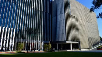 A view of the Science Block at University of New South Wales in Sydney, Australia