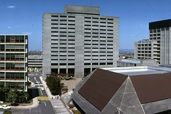 old photo of UNSW campus