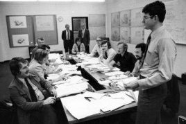 Online archives search accordion