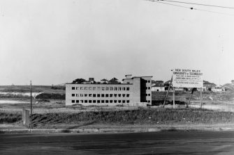 archive image of first UNSW building