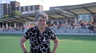 Moya Dodd Grandstand official opening