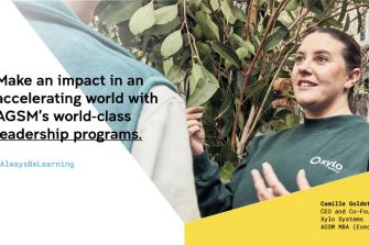 AGSM Graduate Camille Goldstone-Henry