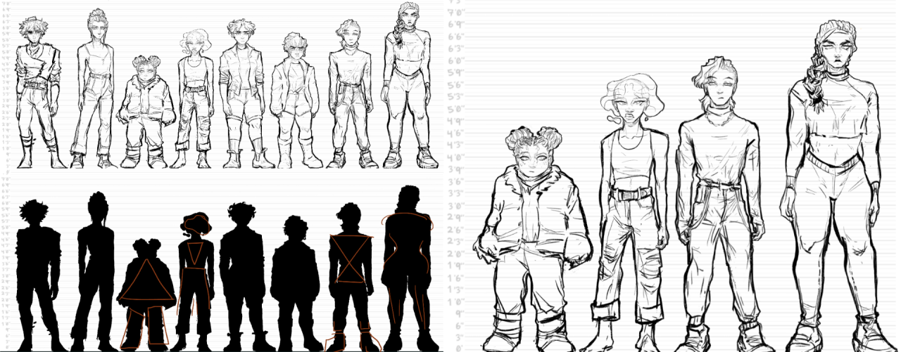 concepts for story artwork