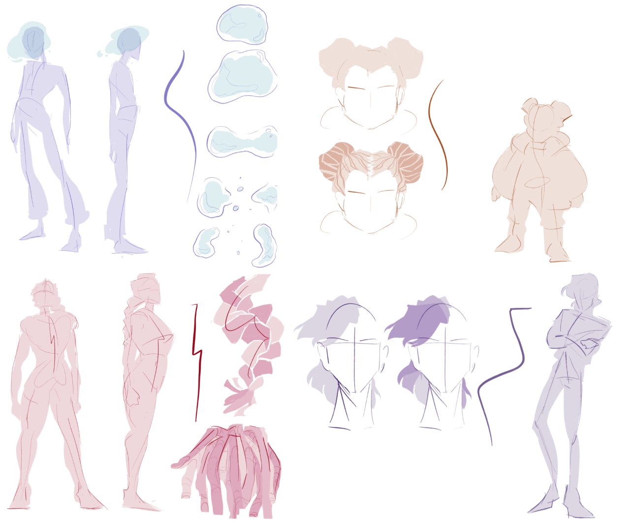 concepts for story artwork