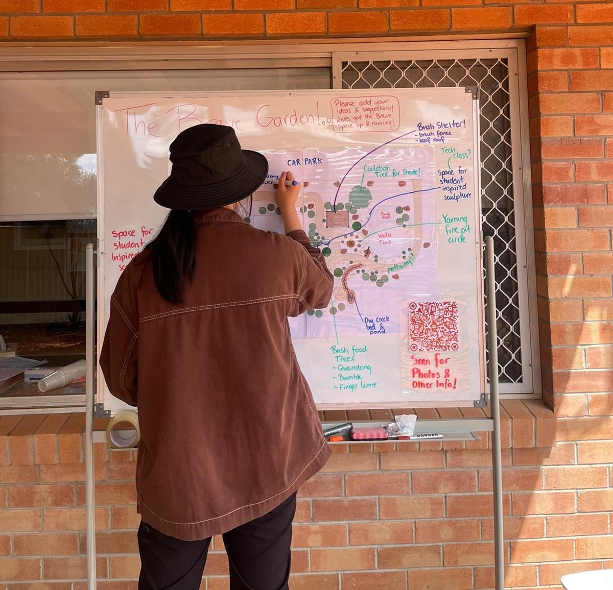 Brave Space Garden Plan, Bourke