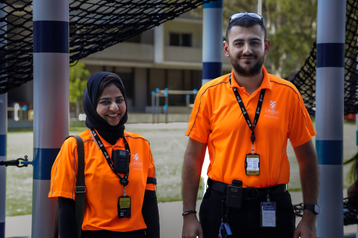 UNSW Protective Services team
