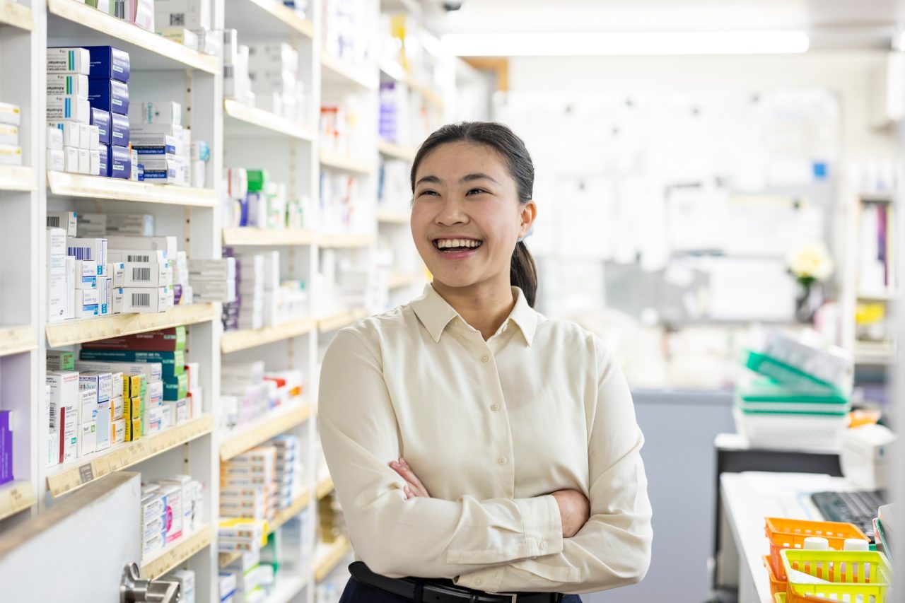 Students talking and laughing at UNSW.