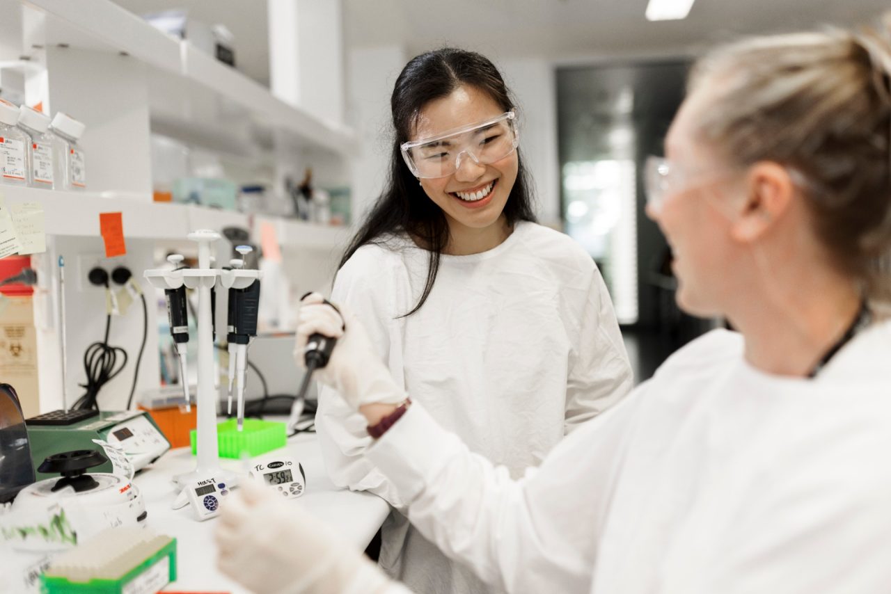 Students learning in the Medicine & Health facilities at the UNSW Kensington campus
