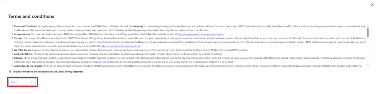 Mac standard device wifi guide