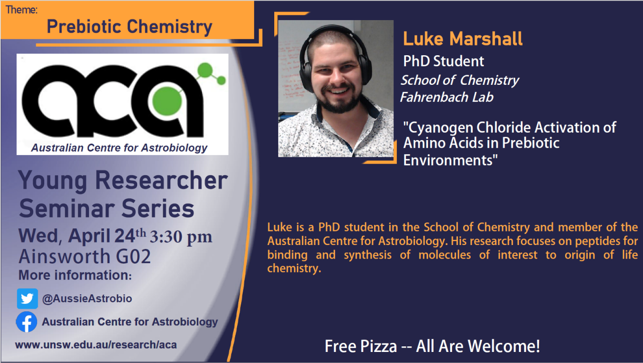 Luke Marshall seminar