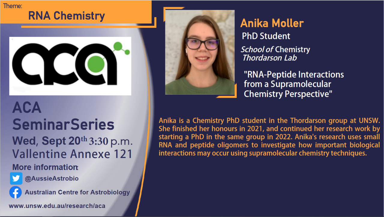 Anika Moller seminar