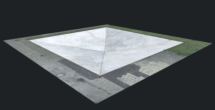 B. Nauman’s ‘Square Depression’ 3D model