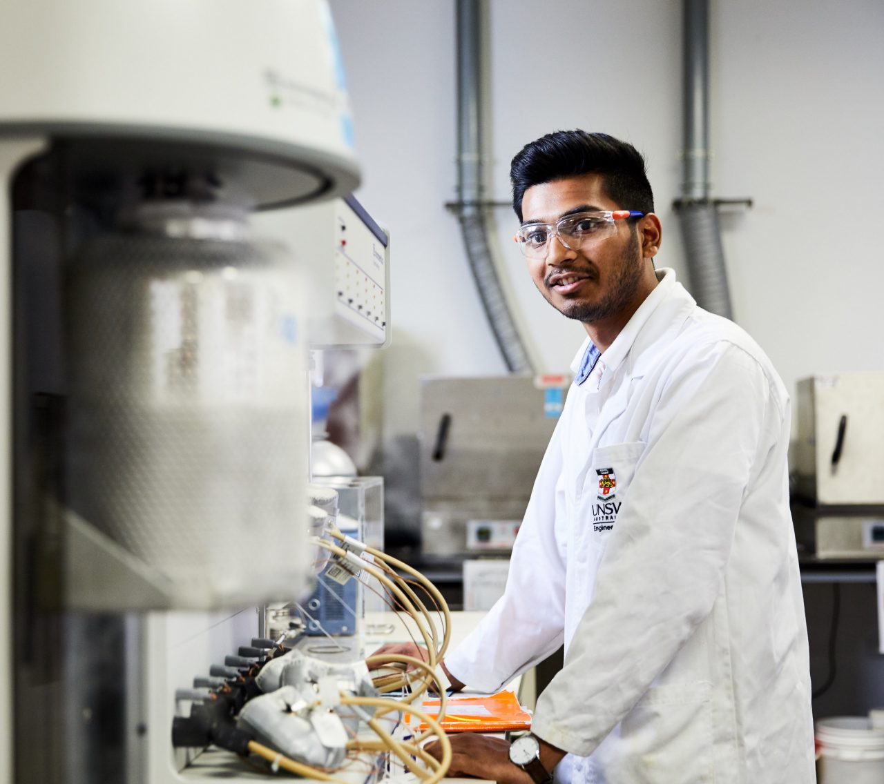 Photographs of chemical engineers