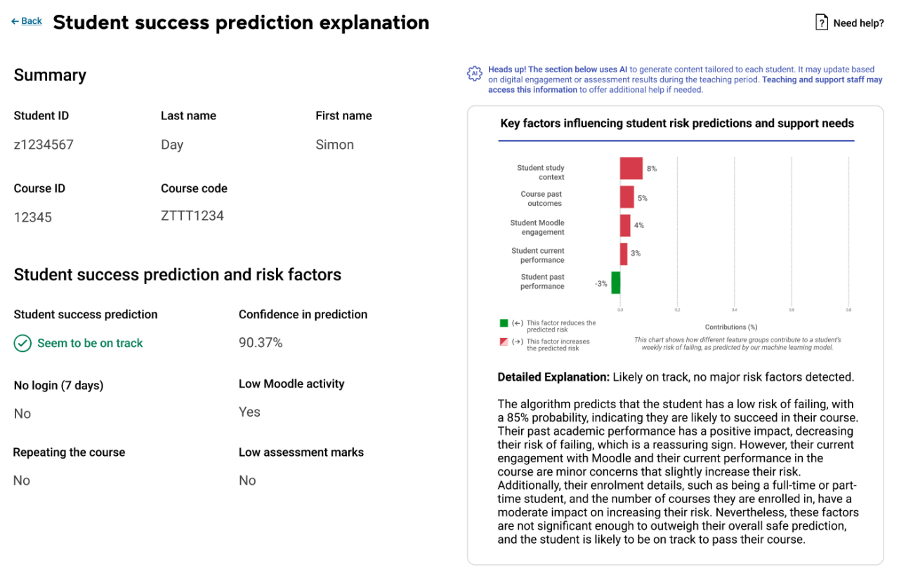 ASM detailed prediction
