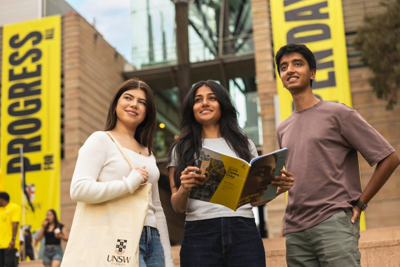 Internatonal students at 2024 UNSW Open Day
