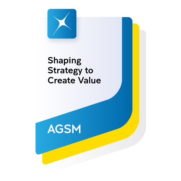 Shaping Strategy to Create Value badge