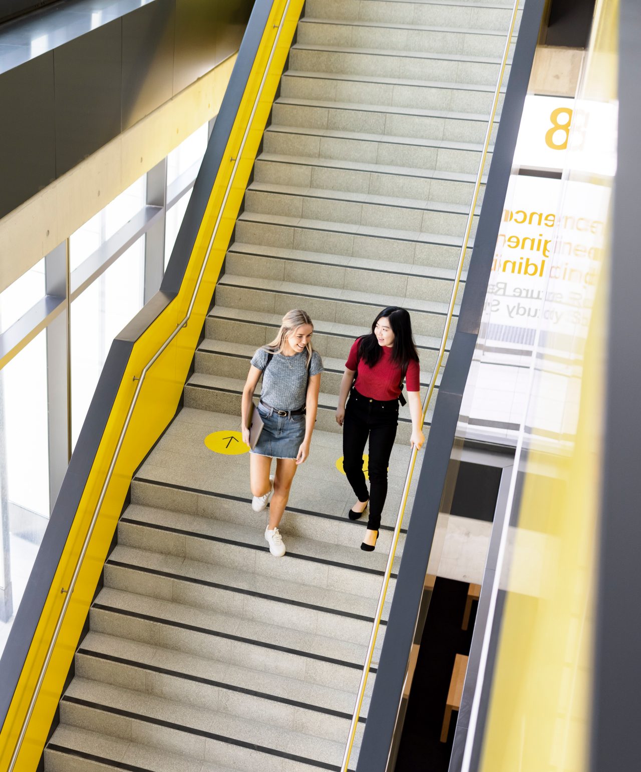 Students learning in the Science facilities at the UNSW Kensington campus